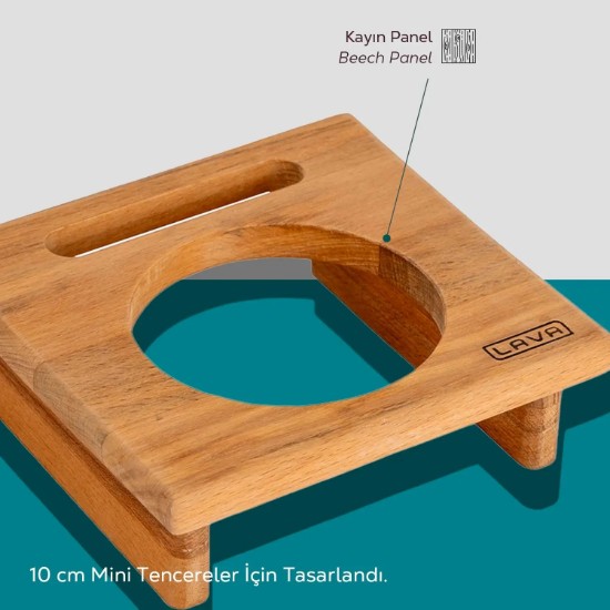 Ständer für Mini-Kochtöpfe, 24,5 x 17,5 cm - LAVA