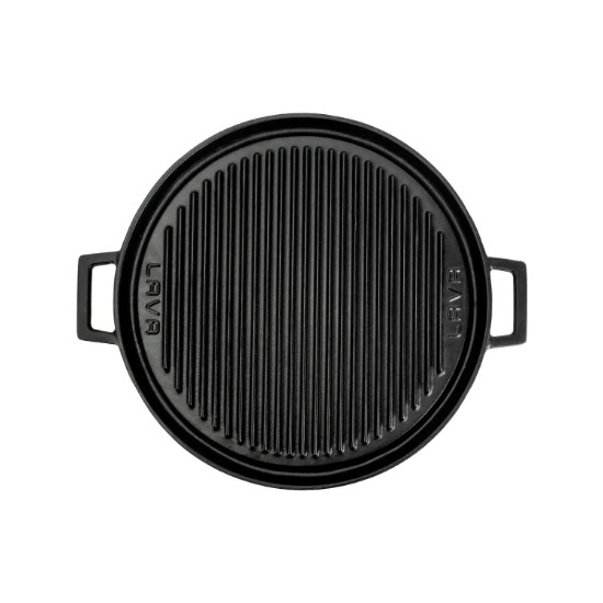 Grill, cast iron, 28 cm - LAVA brand