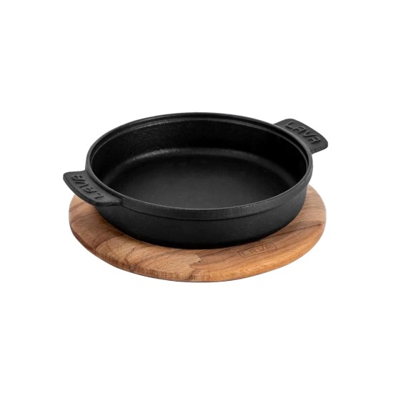 Ümmargune minikastrul koos alusega, 17 cm - LAVA kaubamärk