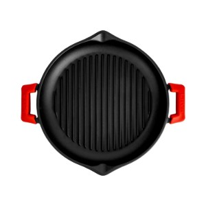 Σετ 2 χερούλια, σιλικόνη, κόκκινο - μάρκας LAVA