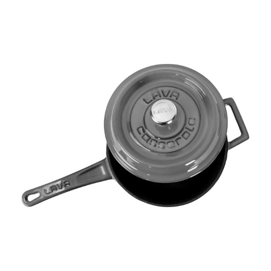 Kochtopf, 18 cm, Serie "Premium", grau - Marke LAVA