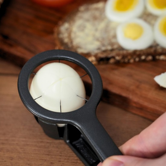 Eierschneider, Edelstahl, "Columbus", Black Edition - Westmark