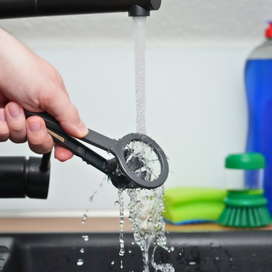 Eierschneider, Edelstahl, "Columbus", Black Edition - Westmark