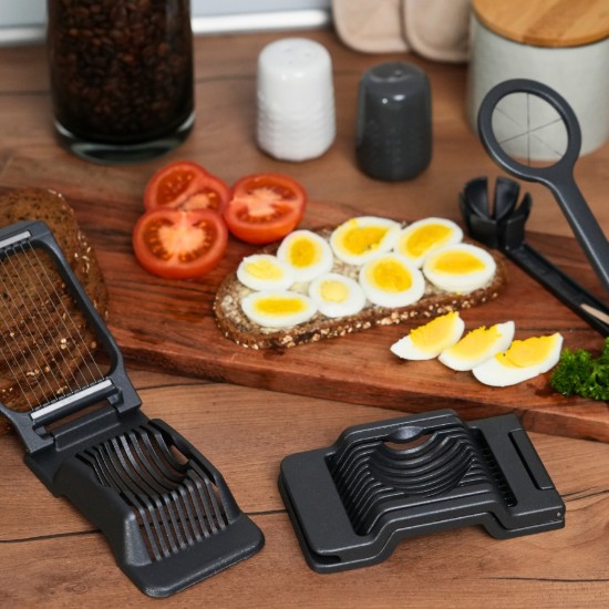 Eierschneider, Edelstahl, "Columbus", Black Edition - Westmark