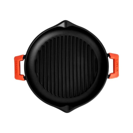 Set of 2 handles, silicone, orange color - LAVA brand