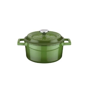 Mini-casserole, fonte, 12cm/0.53L, "Trendy", vert - LAVA
