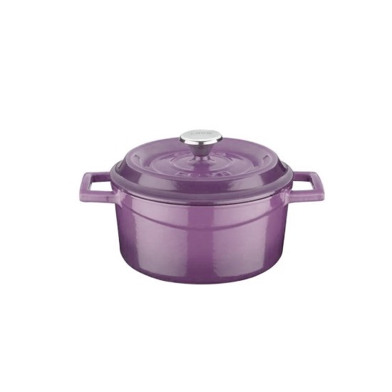 Caçarola <Trendy>, ferro fundido, 14 cm, roxo - LAVA