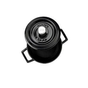 Cazo, gama "Trendy", hierro fundido, 14 cm, negro - marca LAVA