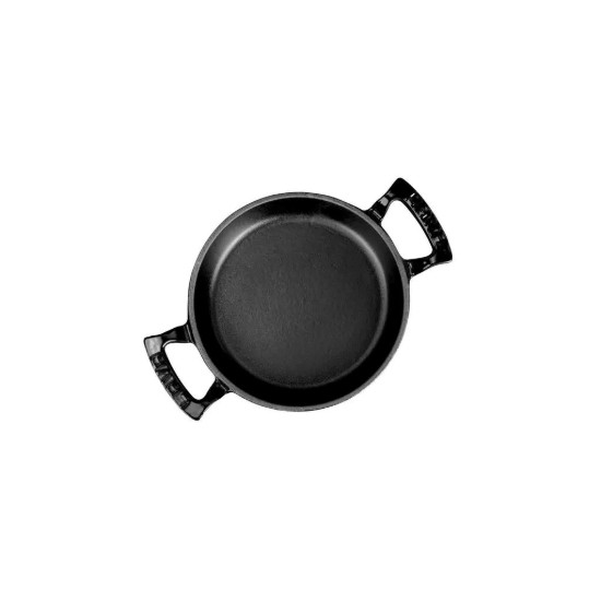 Tablett aus Gusseisen, 16 cm, schwarz - Marke LAVA