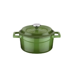 Casserole en fonte, 16 cm / 1,33 L, verte, Trendy - Lava