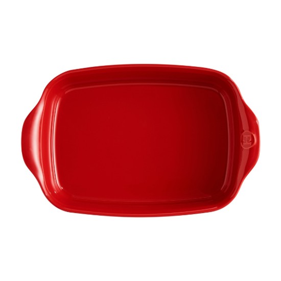 2 részes kerámia sütőtál-készlet, 36,5x23,5cm/30x19cm, Burgundy - Emile Henry