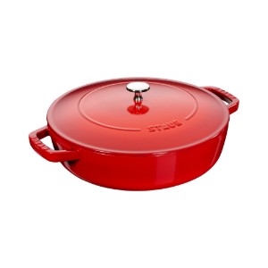Chistera cooking pot, cast iron, 28 cm, Cherry - Staub