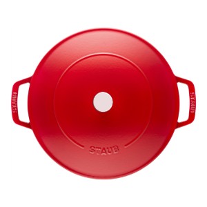 Chistera cooking pot, cast iron, 28 cm, Cherry - Staub