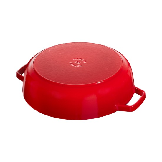 Chistera Kochtopf, Gusseisen, 28 cm, Cherry - Staub