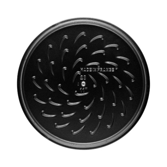 Chistera Kochtopf, Gusseisen, 28 cm, Cherry - Staub