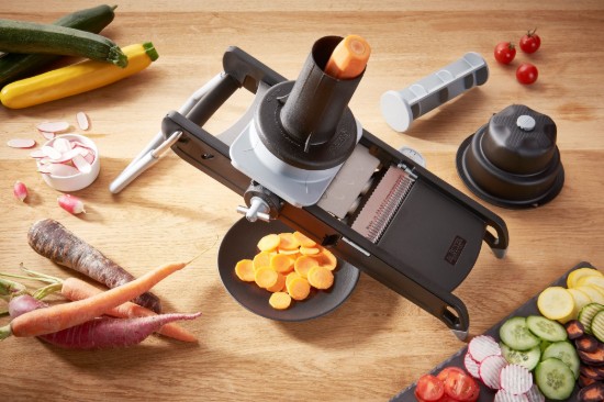 Schneidezubehör für Mandolinen der Marke "de Buyer".