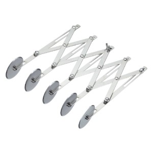 Coupe-pâte extensible, 5 roues, acier inoxydable - Westmark