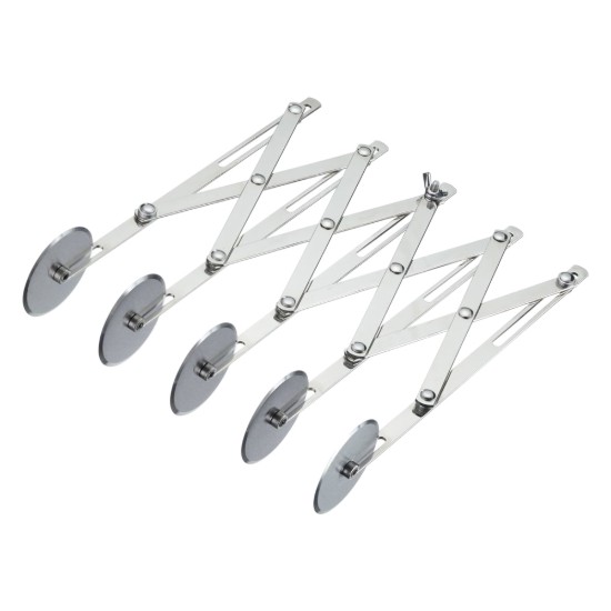 Coupe-pâte extensible, 5 roues, acier inoxydable - Westmark