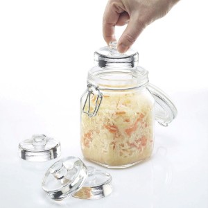 Set od 4 utega za fermentaciju, od stakla, 7 cm - Westmark