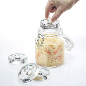 Set od 4 utega za fermentaciju, od stakla, 8 cm - Westmark