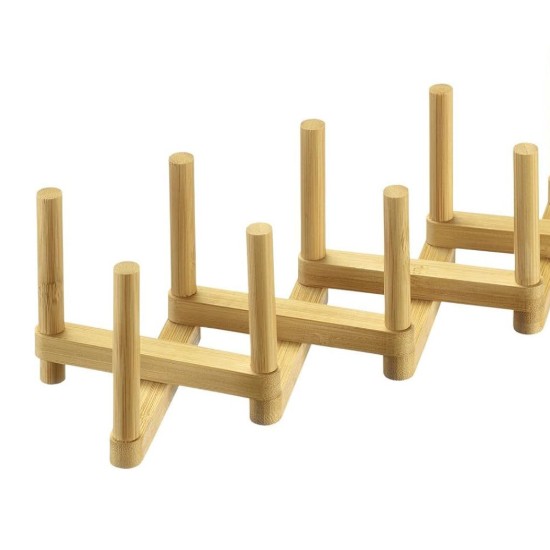 Pikendatav nõudekuivatusriiul, bambus, 9,5 x 12 x 9 cm - Westmark