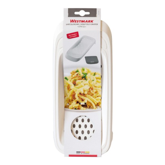 Grater tan-noodles bi barraxa, azzar inossidabbli, "Spatzl" - Westmark