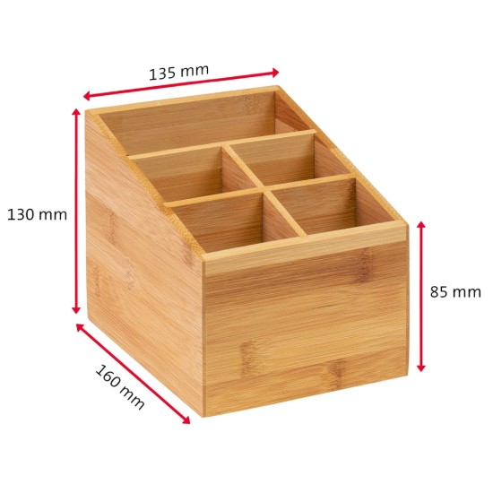Söögiriistade hoidja, 5 sektsiooni, bambus, "Tapas + Sõbrad" - Westmark