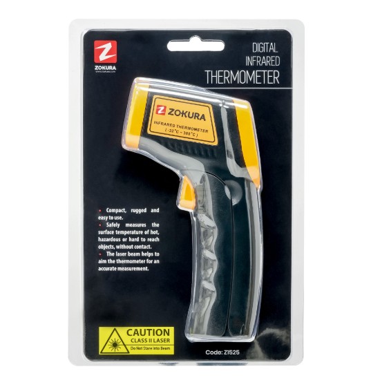 Termômetro infravermelho sem contato - Zokura