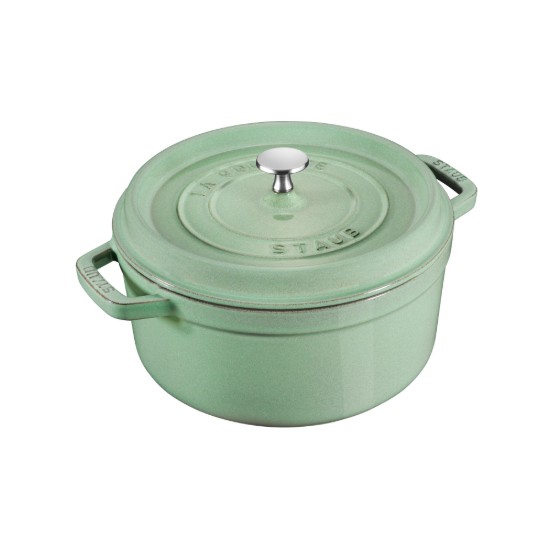 Cocotte keedupott, malmist, 26 cm / 5,2 L, Sage - Staub