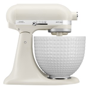 Artisan Küchenmaschine mit kippbarem Rührkopf, 4,7-Liter-schüssel, Modell 156, Porcelain White - KitchenAid