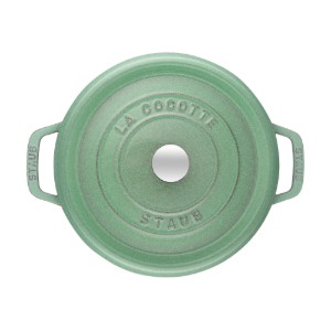Χύτρα Cocotte, από χυτοσίδηρο, 24 cm / 3,7 L, Sage - Staub