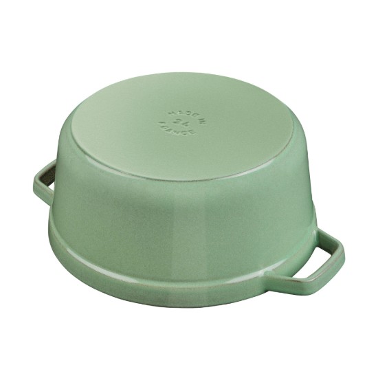 Cocotte keedupott, malmist, 24 cm / 3,7 L Sage - Staub