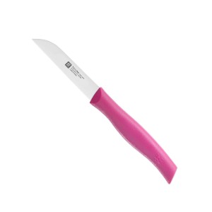 Kniv for skrelling av frukt og grønnsaker, 8 cm, "TWIN Grip", rosa - Zwilling
