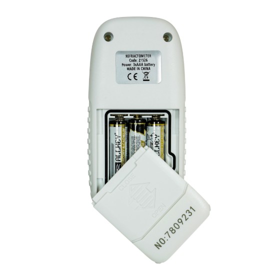 Refratômetro digital Brix 0-55% - Zokura