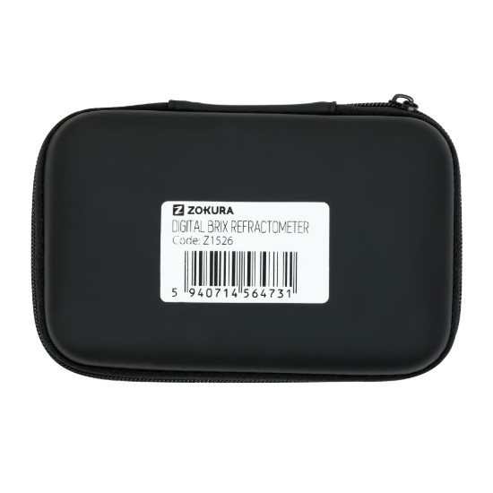 Refratômetro digital Brix 0-55% - Zokura