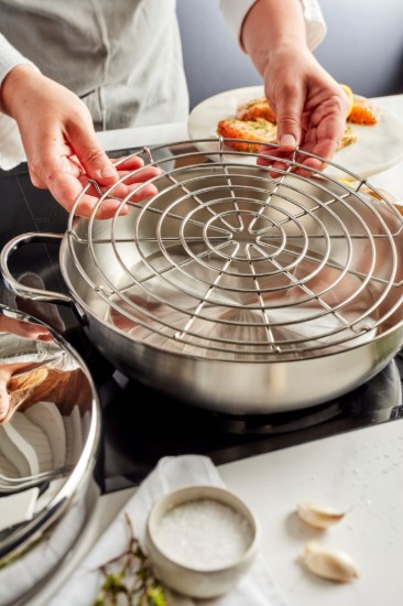 Nerūdijančio plieno rūkymo rinkinys, 28 cm, „Specialties 3“ – Demeyere