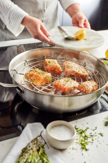 Nerūdijančio plieno rūkymo rinkinys, 28 cm, „Specialties 3“ – Demeyere