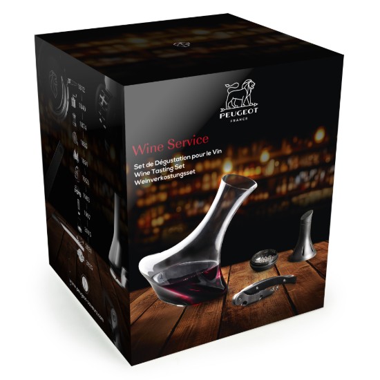 Borkóstoló készlet, 3 darabos - Peugeot