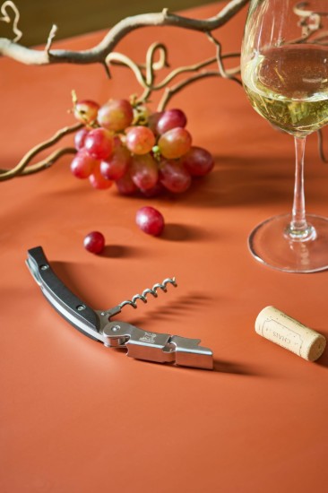 Sacacorchos, 13 cm, "Malbec", Negro - Peugeot