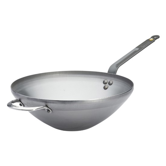 "Mineral B" wok tava, çelik, 32 cm - "de Buyer" markası