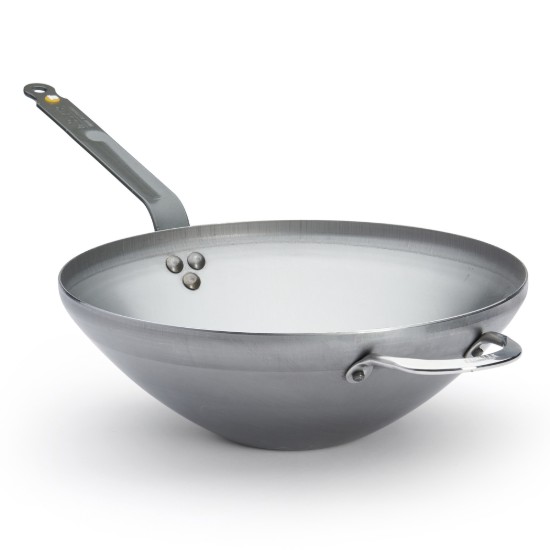 "Mineral B" wok tava, çelik, 32 cm - "de Buyer" markası