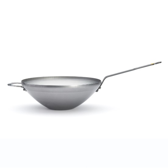 "Mineral B" wok tava, çelik, 32 cm - "de Buyer" markası