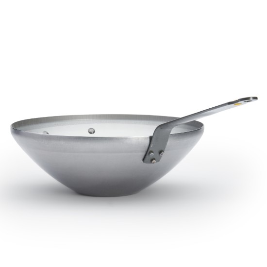 "Mineral B" wok tava, çelik, 32 cm - "de Buyer" markası