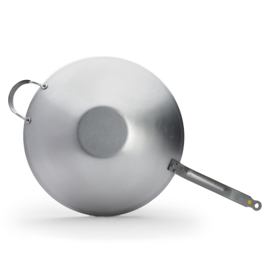 "Mineral B" wok pan, steel, 40 cm  - "de Buyer" brand