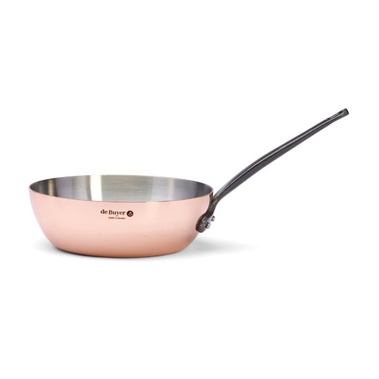 Sauté pan, copper-stainless steel, 24 cm/2.9 l, "Inocuivre First Classe" - de Buyer