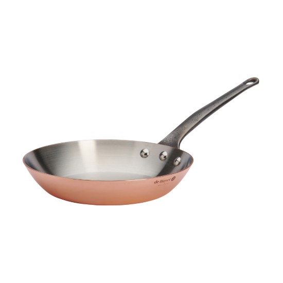 Fry pan, 24 cm, "Inocuivre First Classe", copper - stainless steel - de Buyer
