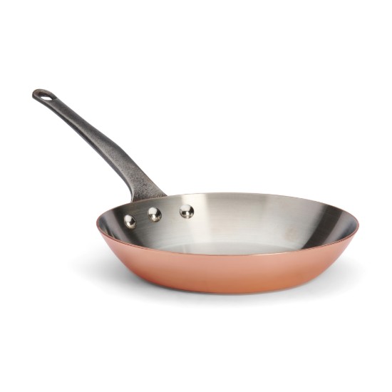 Fry pan, 24 cm, "Inocuivre First Classe", copper - stainless steel - de Buyer