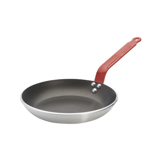 Тиган с незалепващо покритие, 24 см, "CHOC HACCP", Red - de Buyer