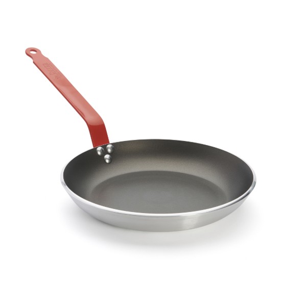 Сковорода с антипригарным покрытием, 28 см, "CHOC HACCP", красная - de Buyer