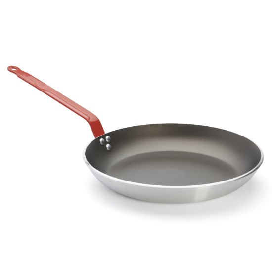 Сковорода с антипригарным покрытием, 32 см, "CHOC Resto HACCP", красная - de Buyer